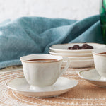 Karaca Margaret Coffee Cup Set For 6