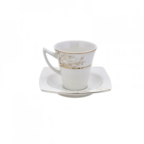 Karaca Autumn 12 Teilige Für 6 Personen Mochatassen-Espressotassen Porzellan