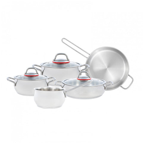 Karaca Şile 8-teiliges Stahlkochgeschirr-Set