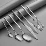 Jumbo 5100 Quartz 84-Piece Cutlery Set for 12 People