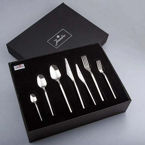 Jumbo 5100 Quartz 84-Piece Cutlery Set for 12 People