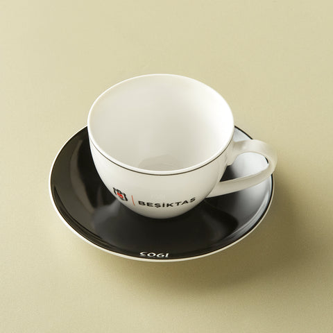 Karaca x Beşiktaş Licensed 2-Person Tea Cup Set, 220ML