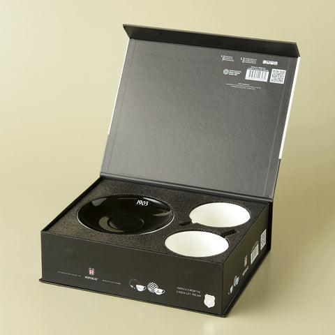 Karaca x Beşiktaş Licensed 2-Person Tea Cup Set, 220ML