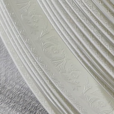 Karaca Fine Pearl Roma 58-Teiliges 12-Personen Geschirrset