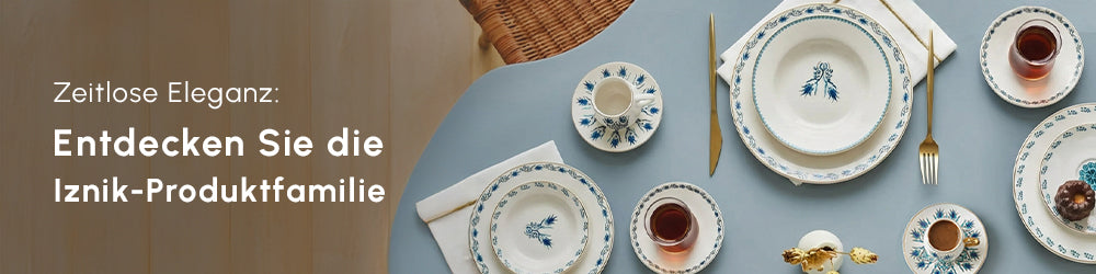 Karaca Iznik 4 teiliges Mochatassen Espressotassen Set für 2 Personen